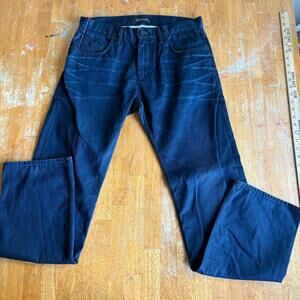 Habitual Robert Classic Straight Mens 32x? Turkish Blue Dark Wash Jeans